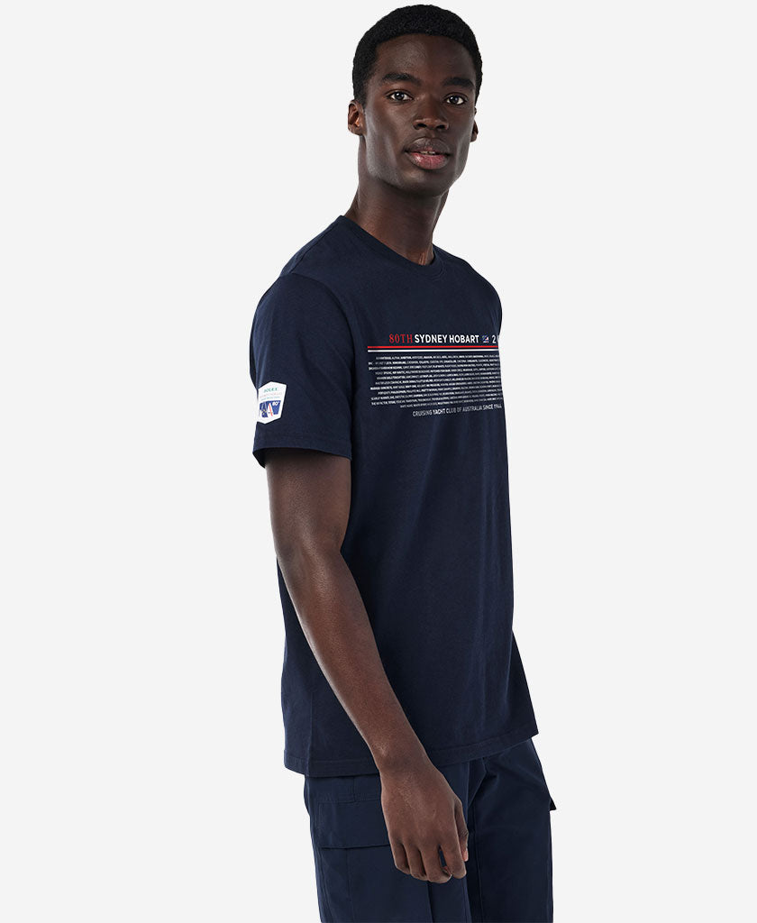 RSHYR25 BOAT NAME T-SHIRT, Navy