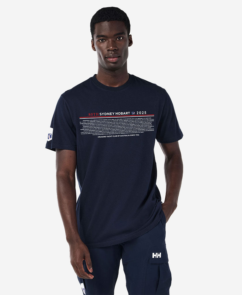 RSHYR25 BOAT NAME T-SHIRT, Navy