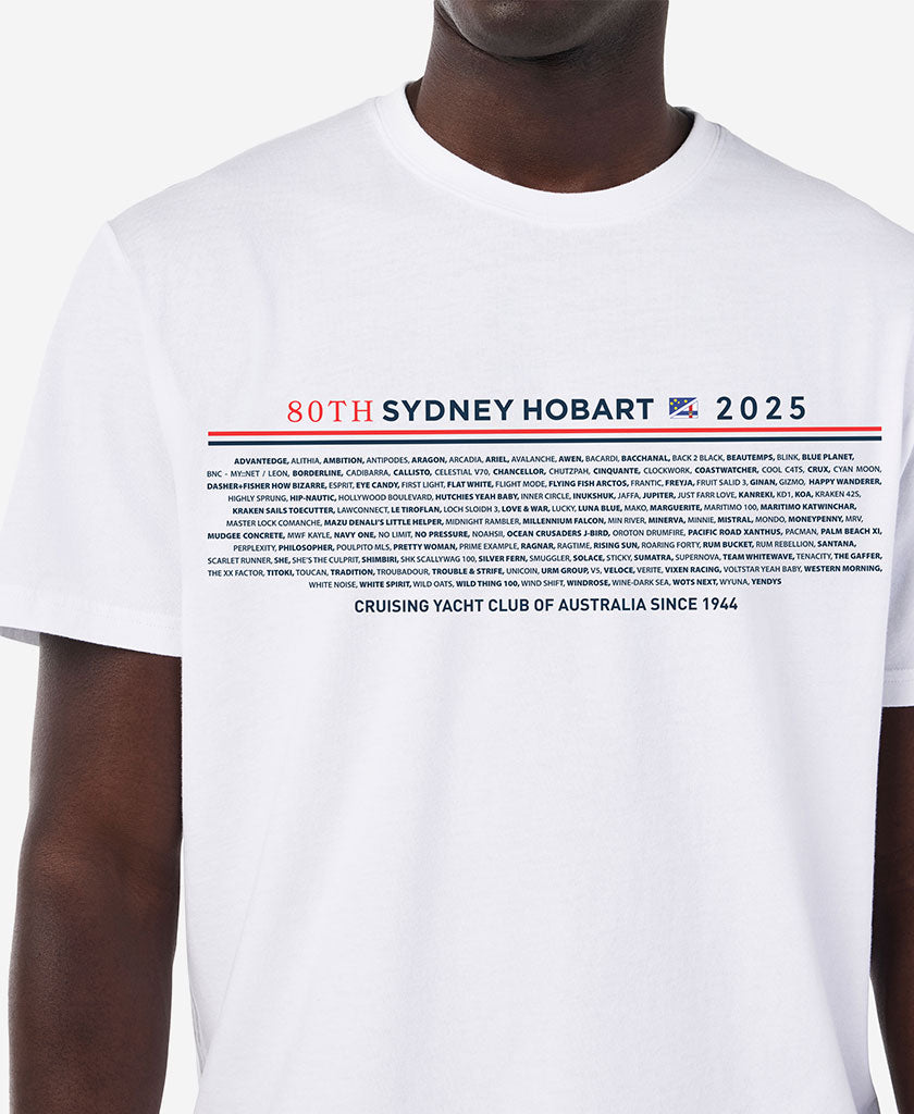RSHYR25 BOAT NAME T-SHIRT, White