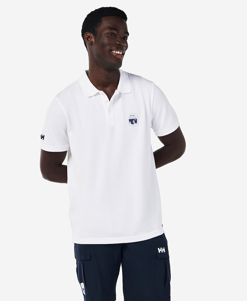 RSHYR25 CREW POLO, White