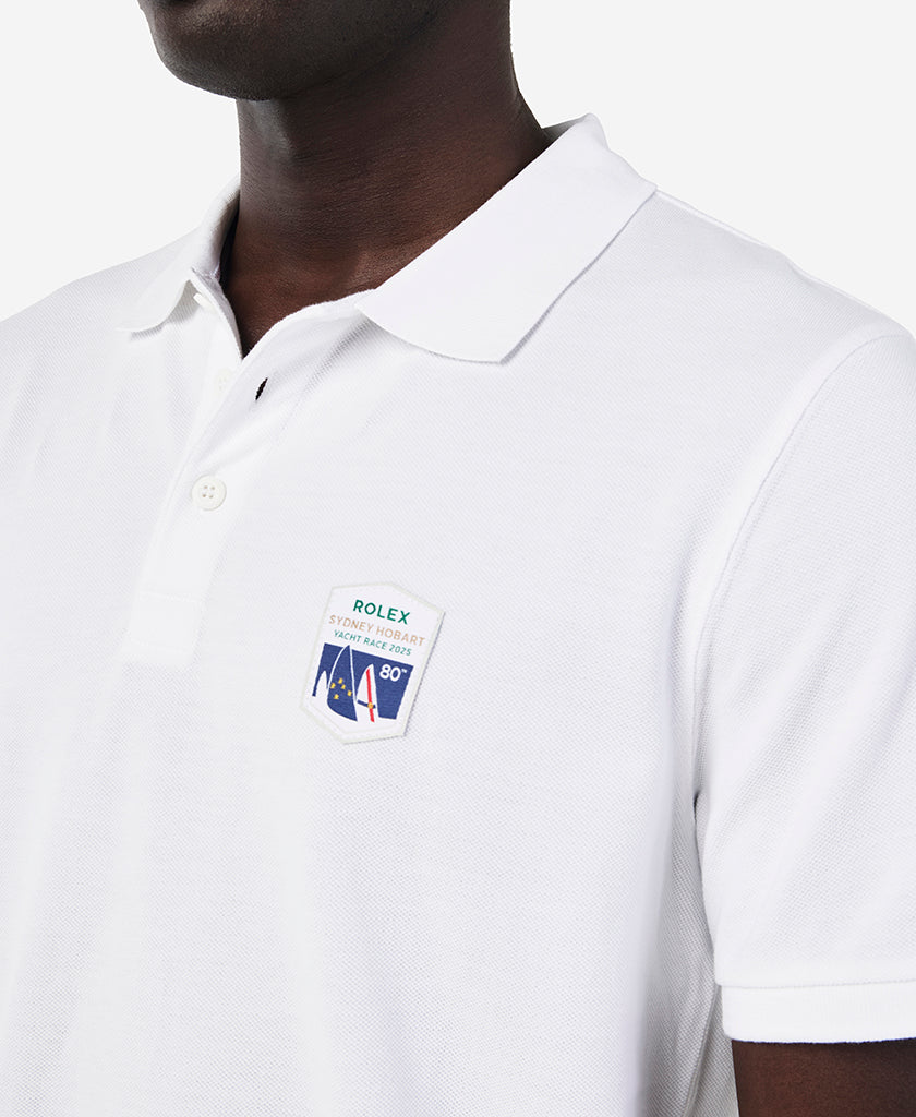 RSHYR25 CREW POLO, White