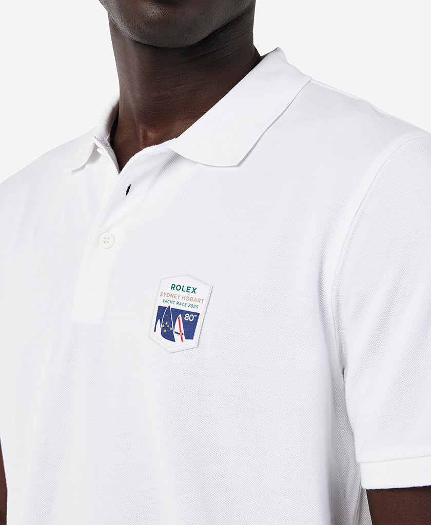 RSHYR25 CREW POLO, White