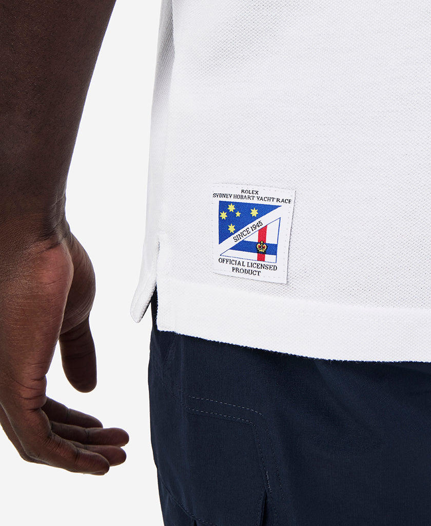 RSHYR25 CREW POLO, White