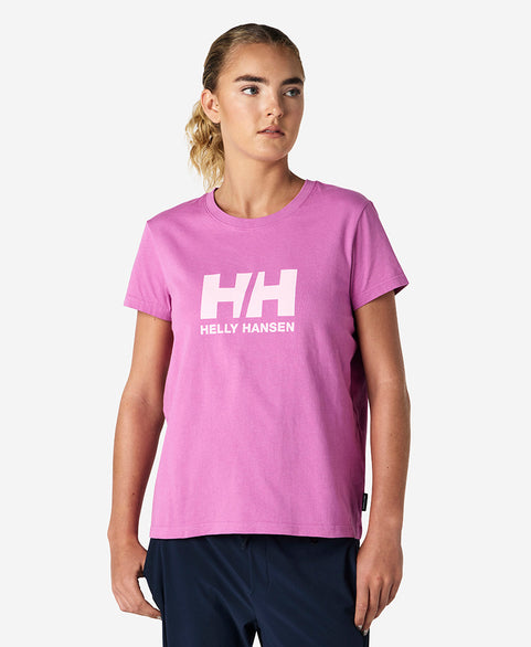 W HH LOGO T-SHIRT, Meta Pink