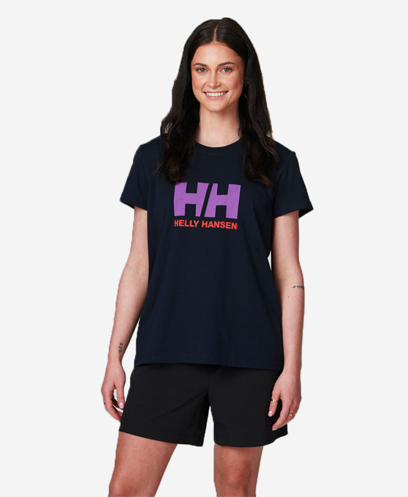 W HH LOGO T-SHIRT, Navy 598