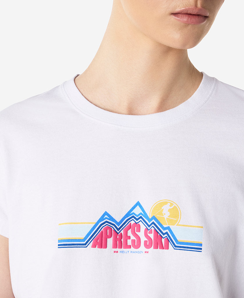 W CHUTE T-SHIRT, White