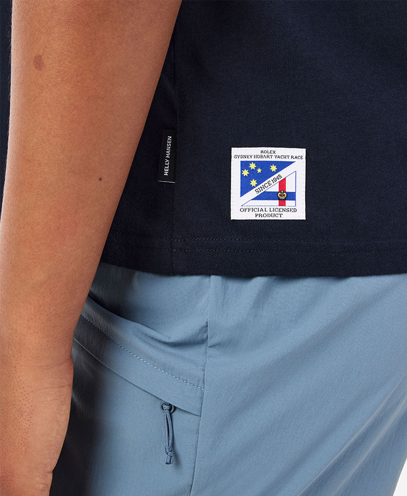 RSHYR25 W BOAT NAME T-SHIRT, Navy