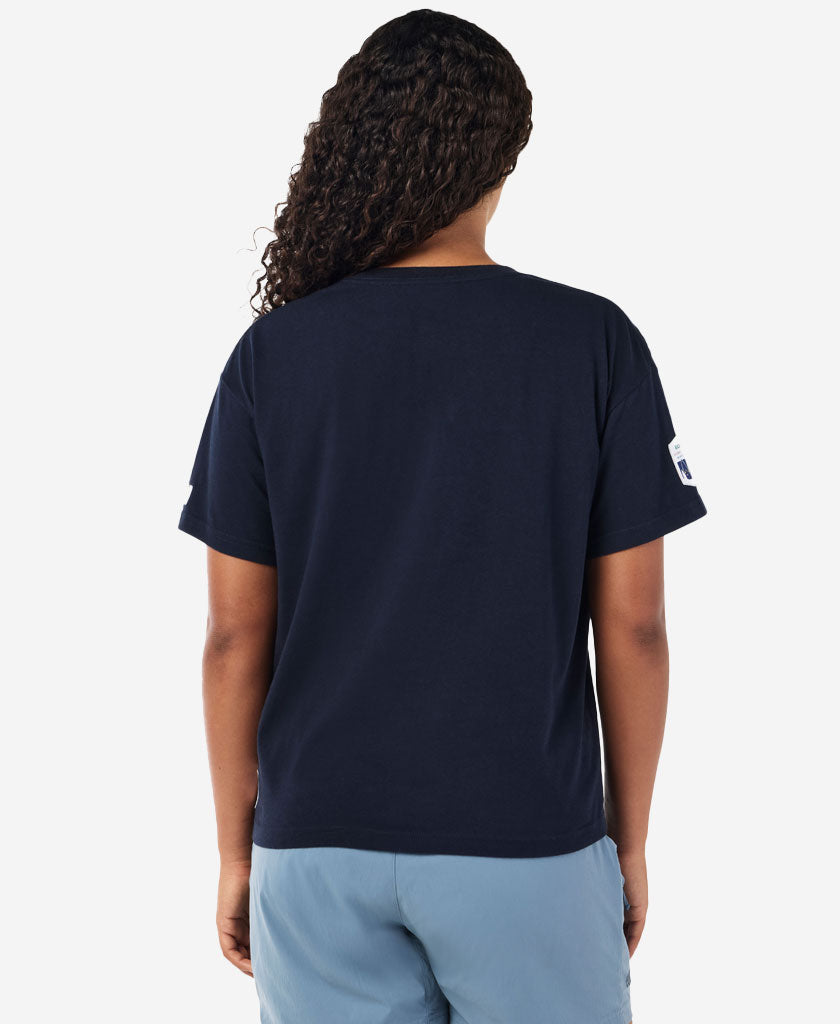 RSHYR25 W BOAT NAME T-SHIRT, Navy