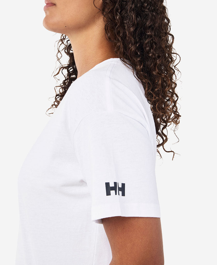 RSHYR25 W BOAT NAME T-SHIRT, White