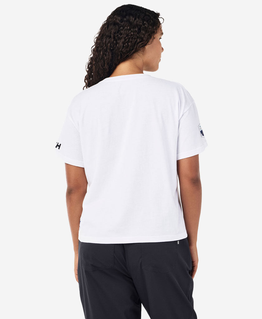 RSHYR25 W BOAT NAME T-SHIRT, White