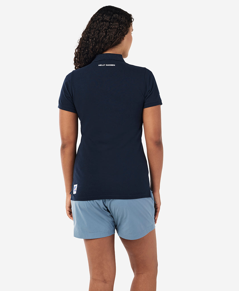 RSHYR25 W CREW POLO, Navy
