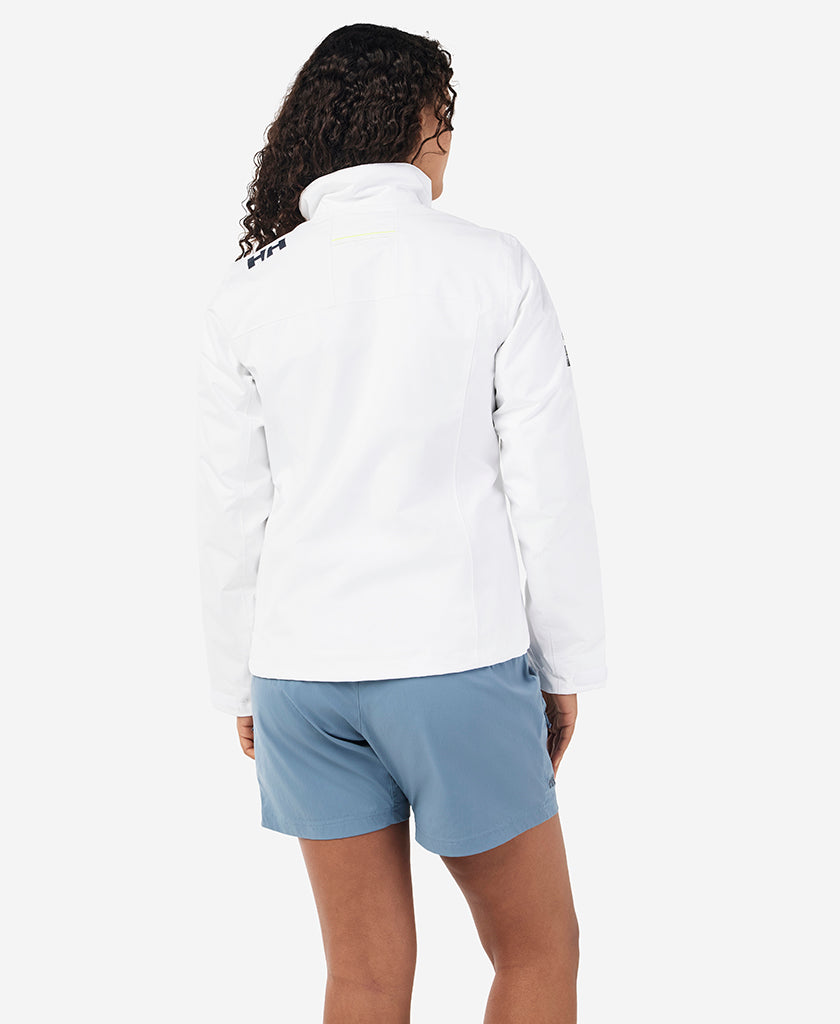RSHYR25 W CREW MIDLAYER JACKET, White