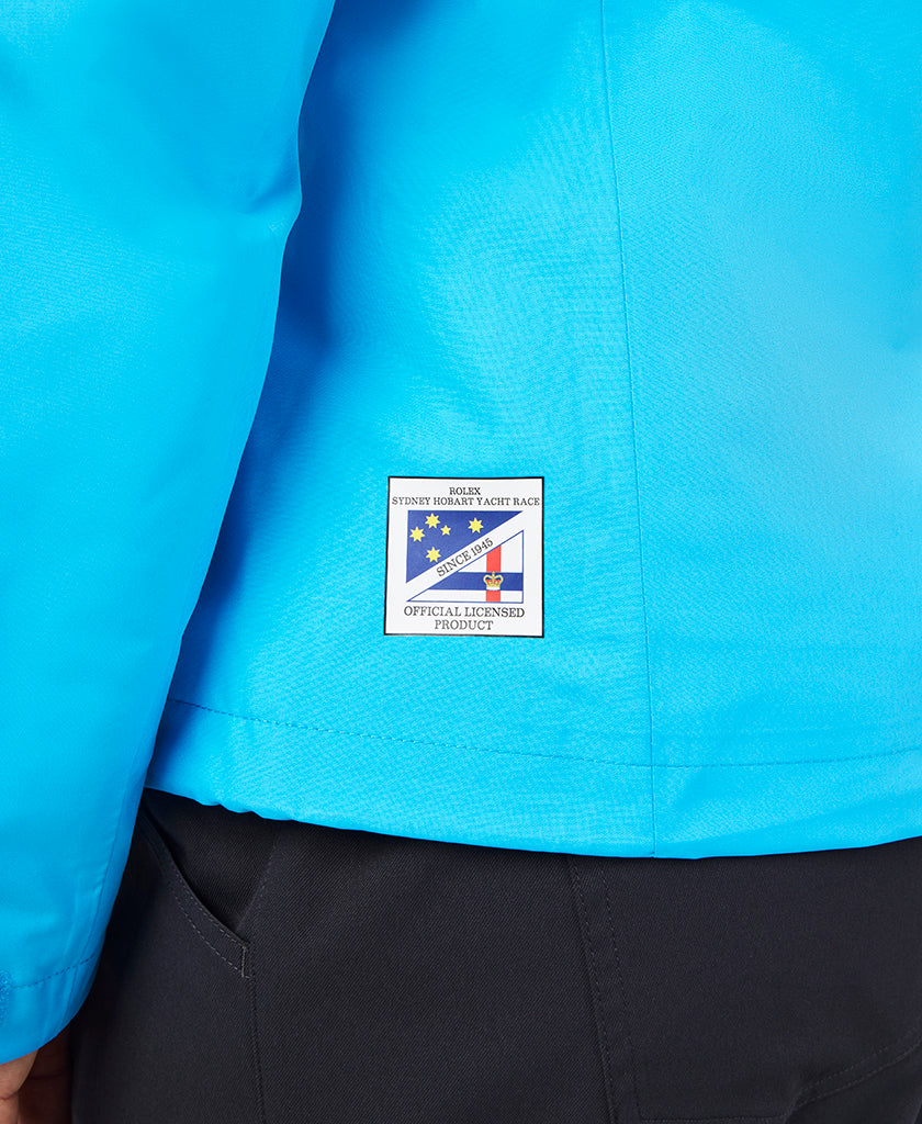 RSHYR25 W CREW MIDLAYER JACKET, Cyan