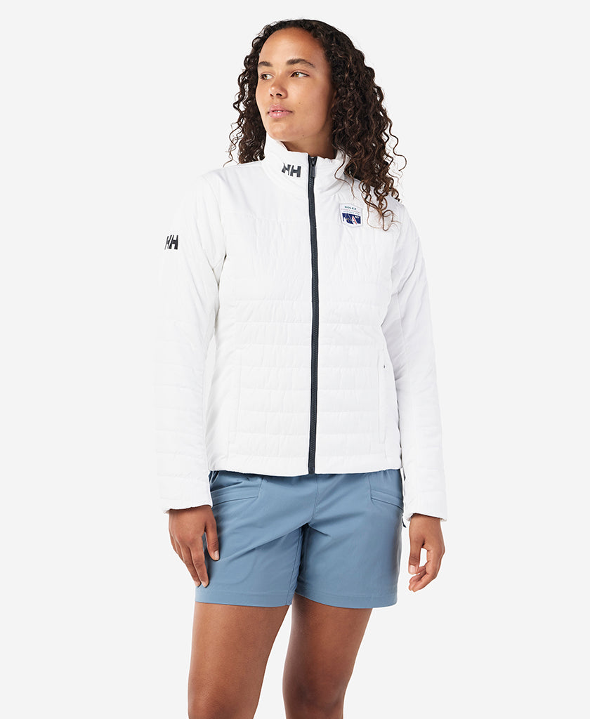 RSHYR25 W CREW INSULATOR JACKET, White