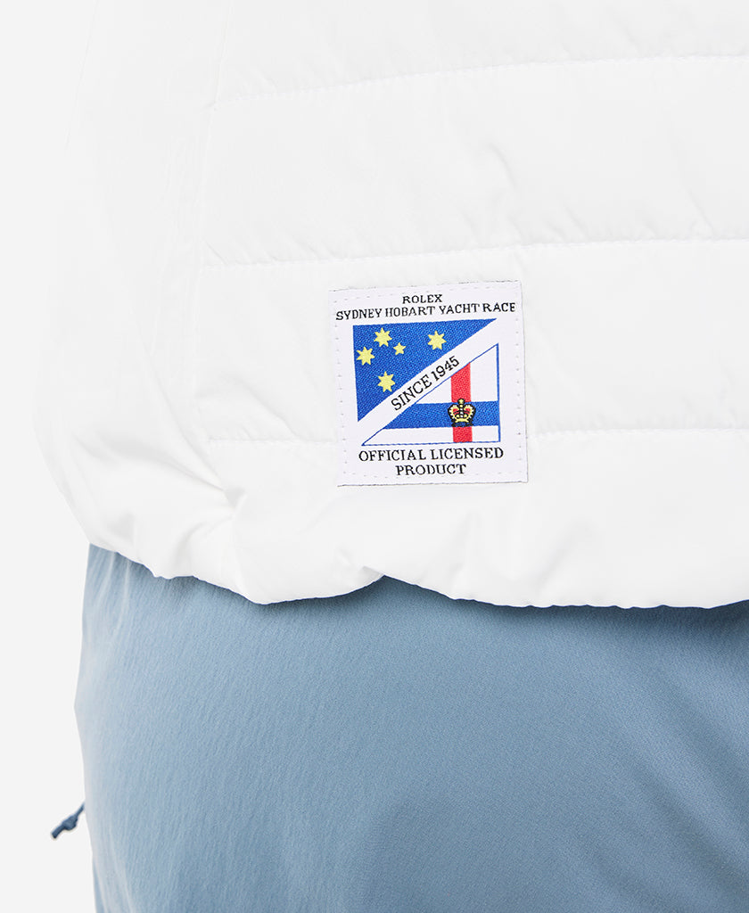 RSHYR25 W CREW INSULATOR JACKET, White