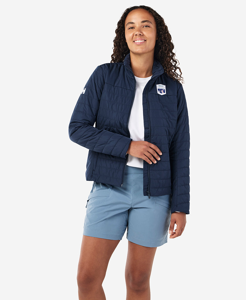 RSHYR25 W CREW INSULATOR JACKET, Navy