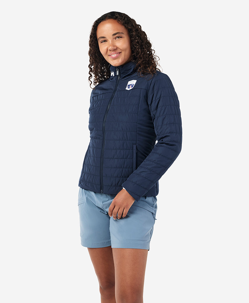 RSHYR25 W CREW INSULATOR JACKET, Navy