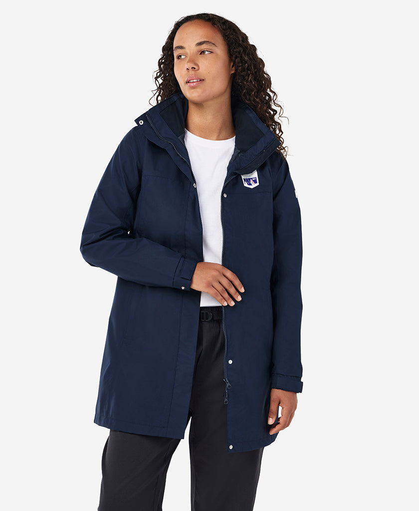 RSHYR25 W ADEN LONG COAT, Navy