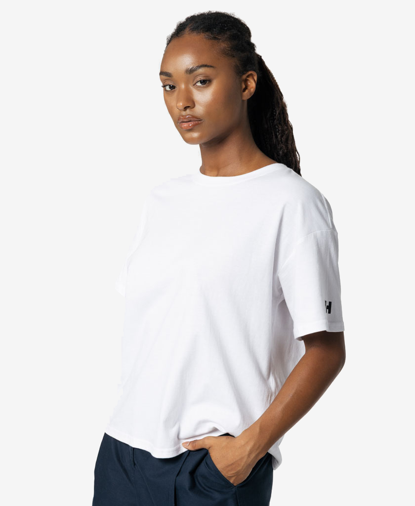 W CREW T-SHIRT 2.0, White