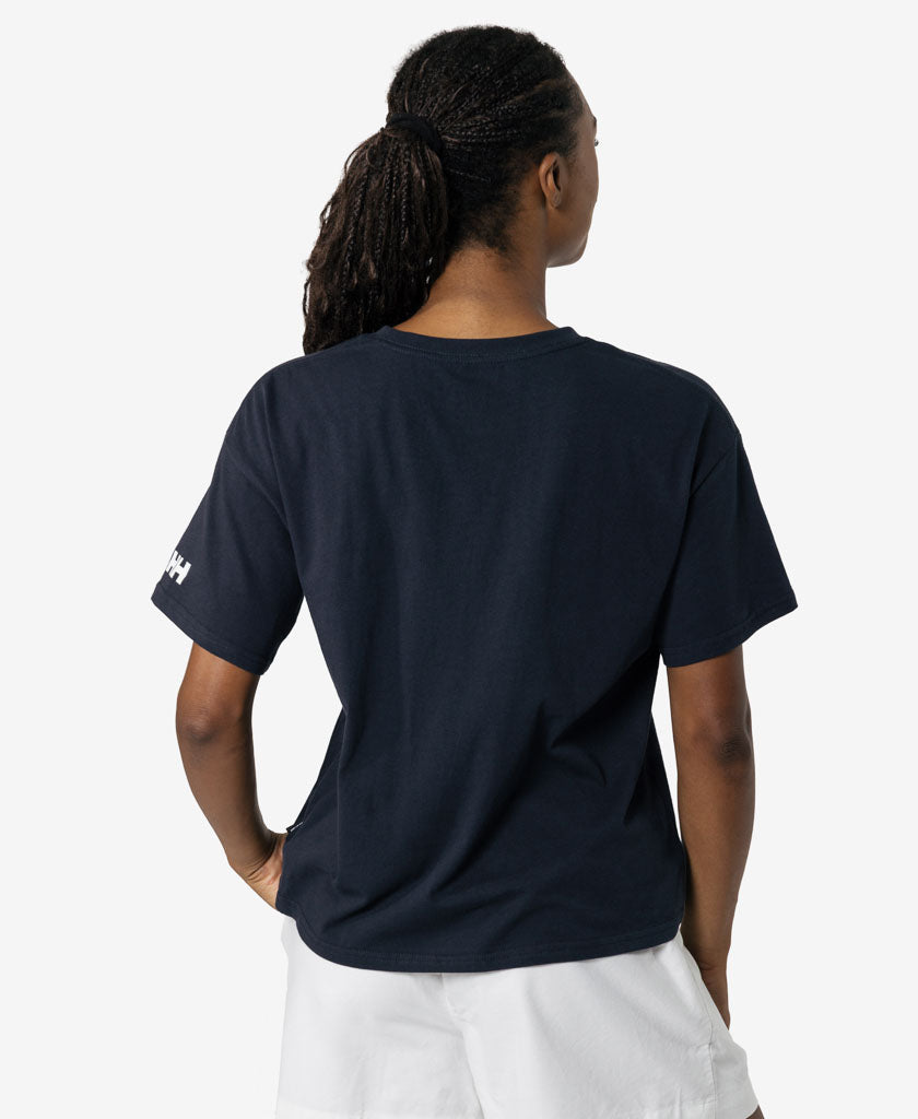 W CREW T-SHIRT 2.0, Navy