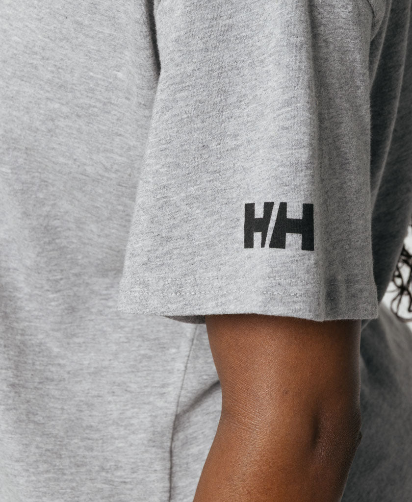 W CREW T-SHIRT 2.0, Grey Melange
