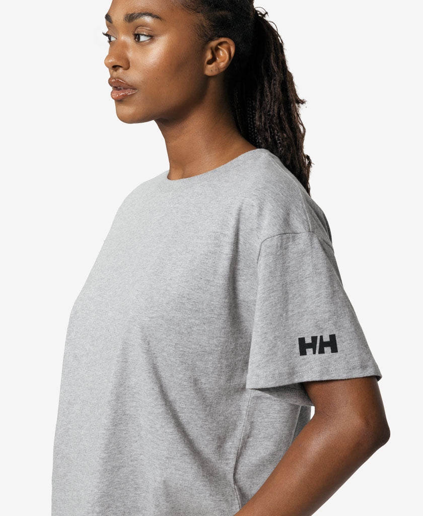 W CREW T-SHIRT 2.0, Grey Melange