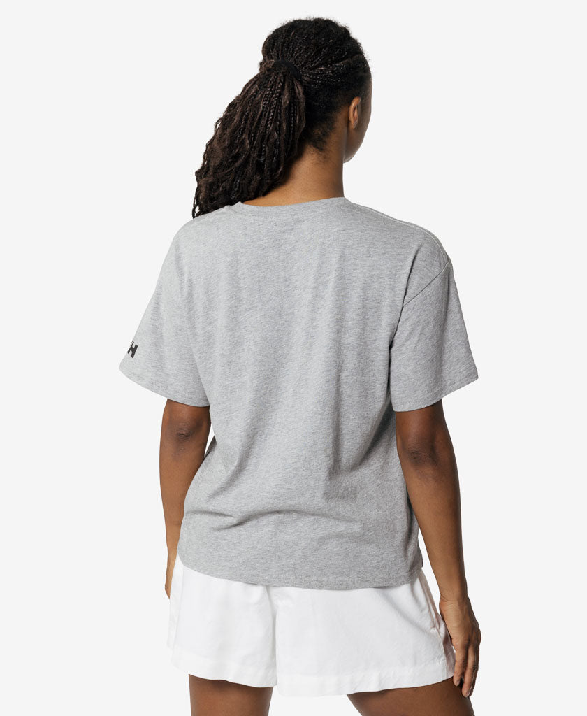 W CREW T-SHIRT 2.0, Grey Melange