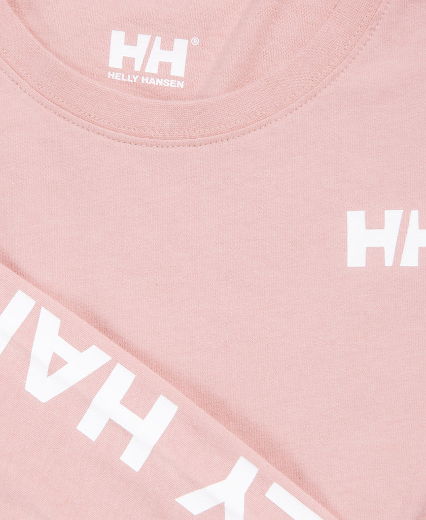 W ERVIK L/S T-SHIRT, Pink Salt