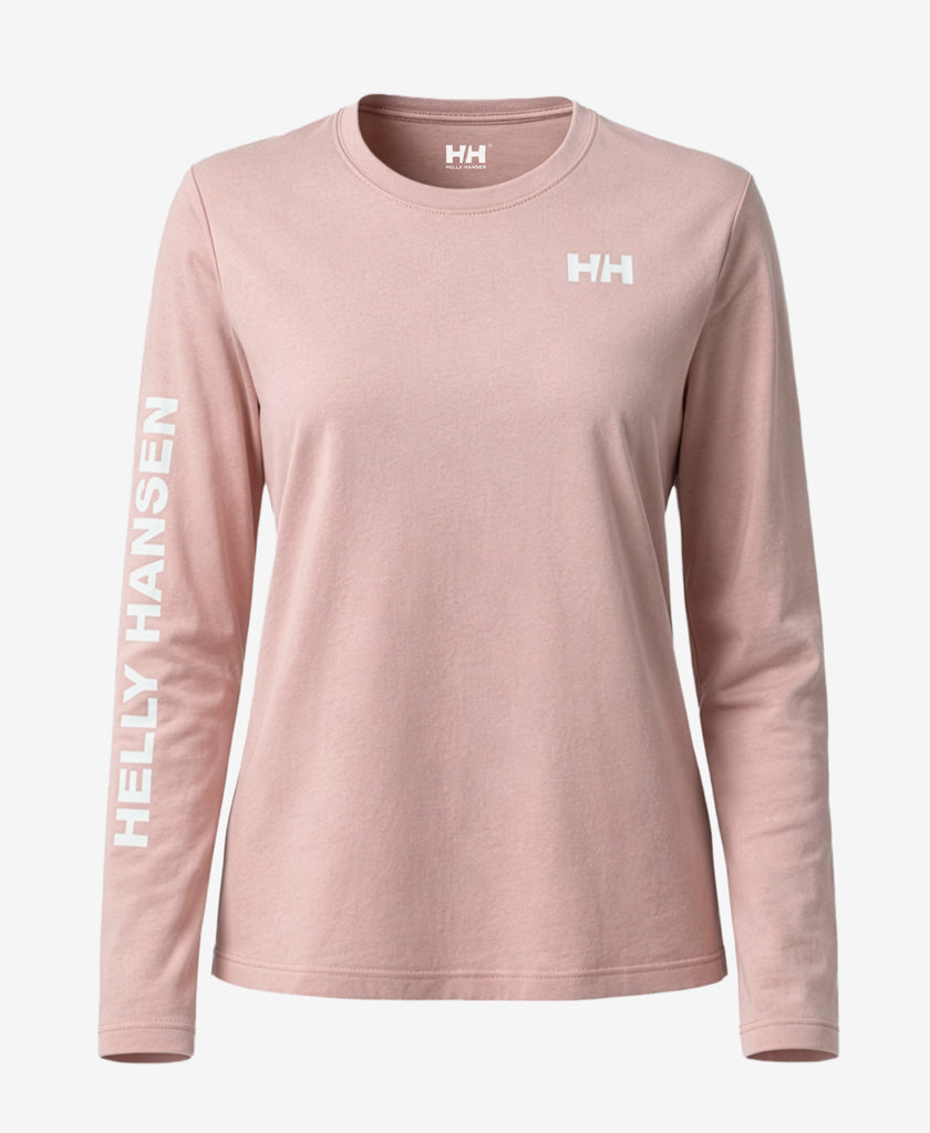 W ERVIK L/S T-SHIRT, Pink Salt
