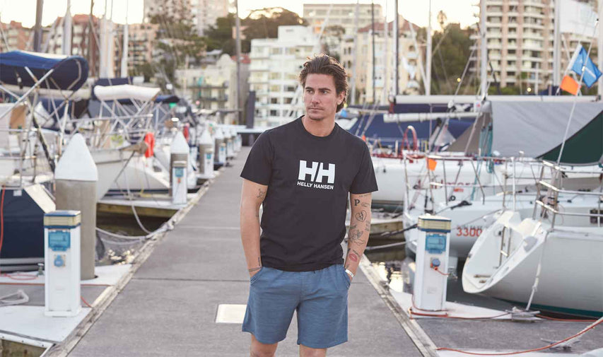 HH LOGO T-SHIRT, Black