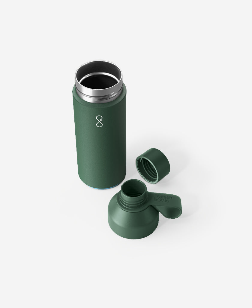 OCEAN BOTTLE (500ml), Forest Green