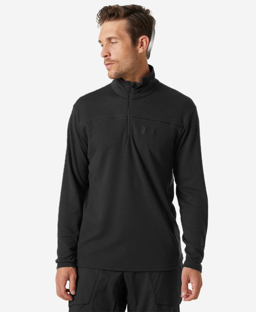 Discover HP 1/2 ZIP PULLOVER, Ebony for Your Adventures | Helly Hansen AU