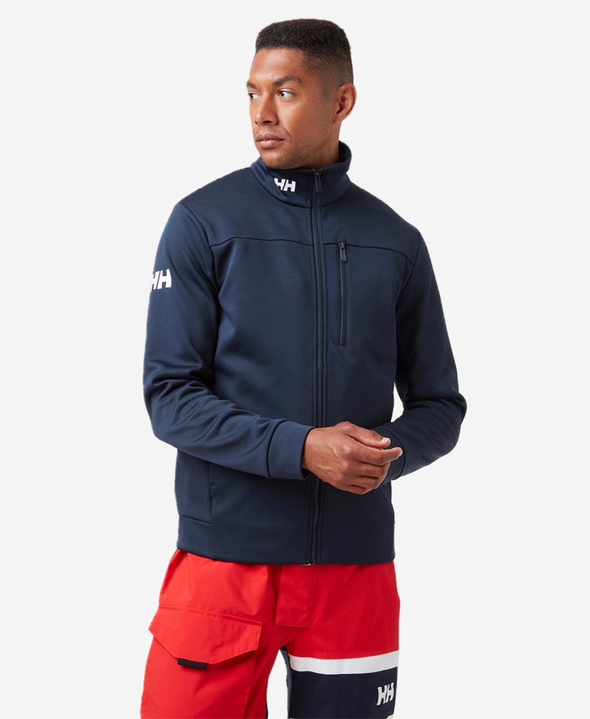 CREW FLEECE JACKET, Navy