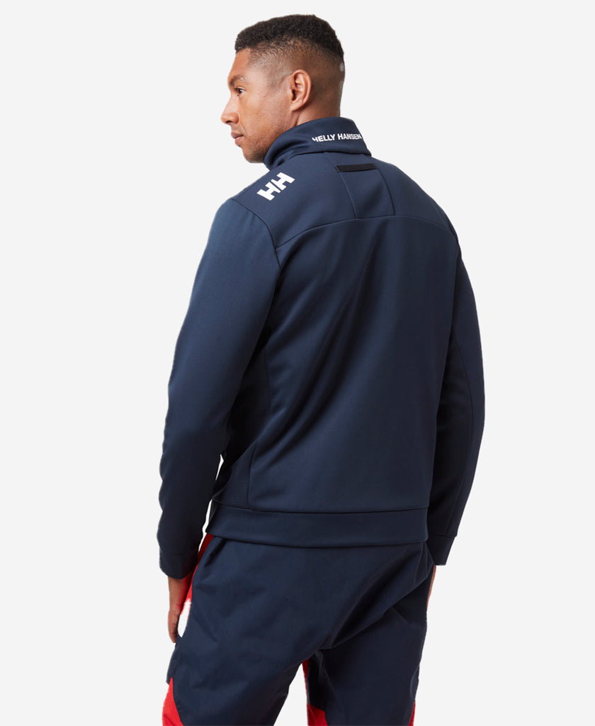 CREW FLEECE JACKET, Navy