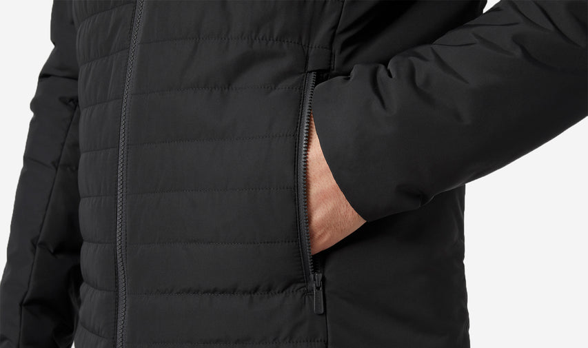 Explore crew insulator jacket 2 0 for in Ebony colour | Helly Hansen AU