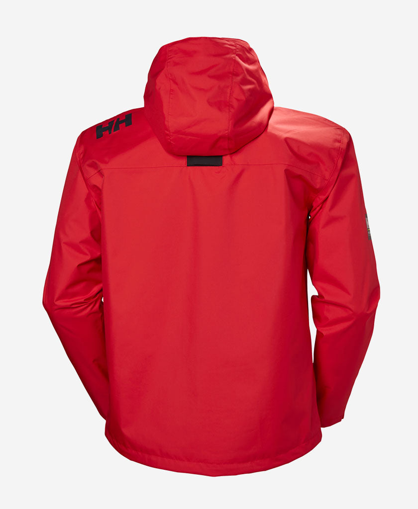 CREW HOODED JACKET, Red