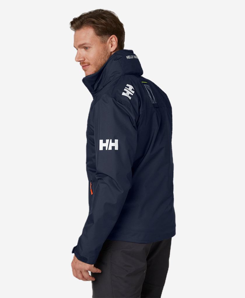 CREW HOODED JACKET, Navy: Style & Performance Combined