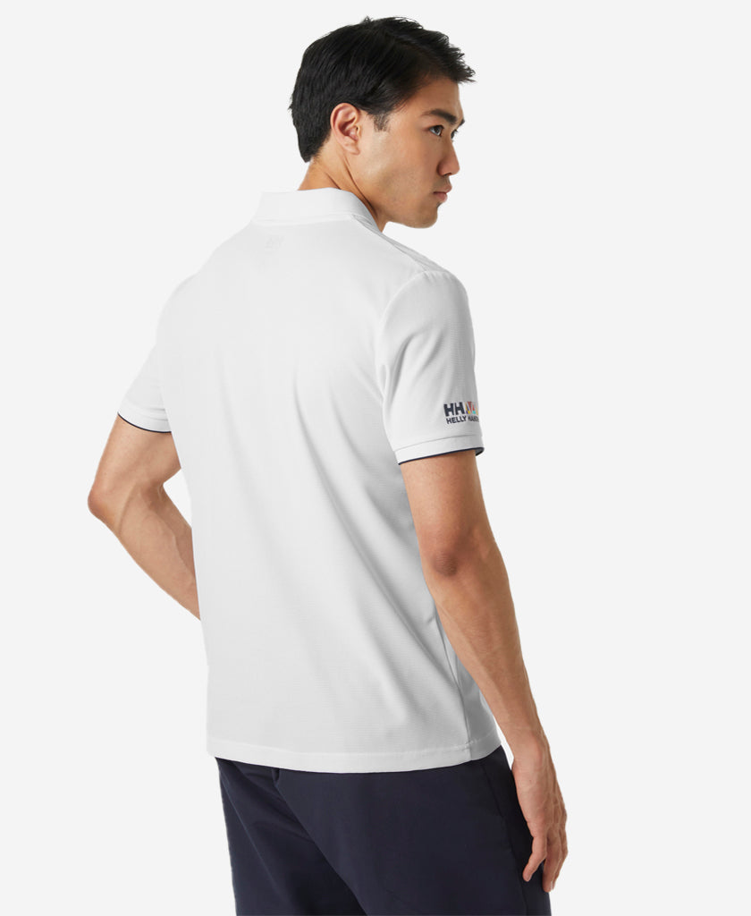 OCEAN QUICK-DRY POLO, 002 White