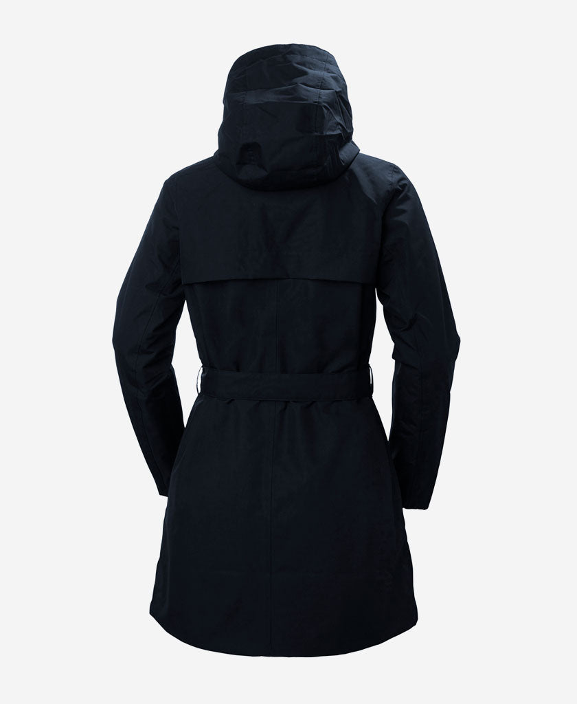 W WELSEY II TRENCH INSULATED, Navy