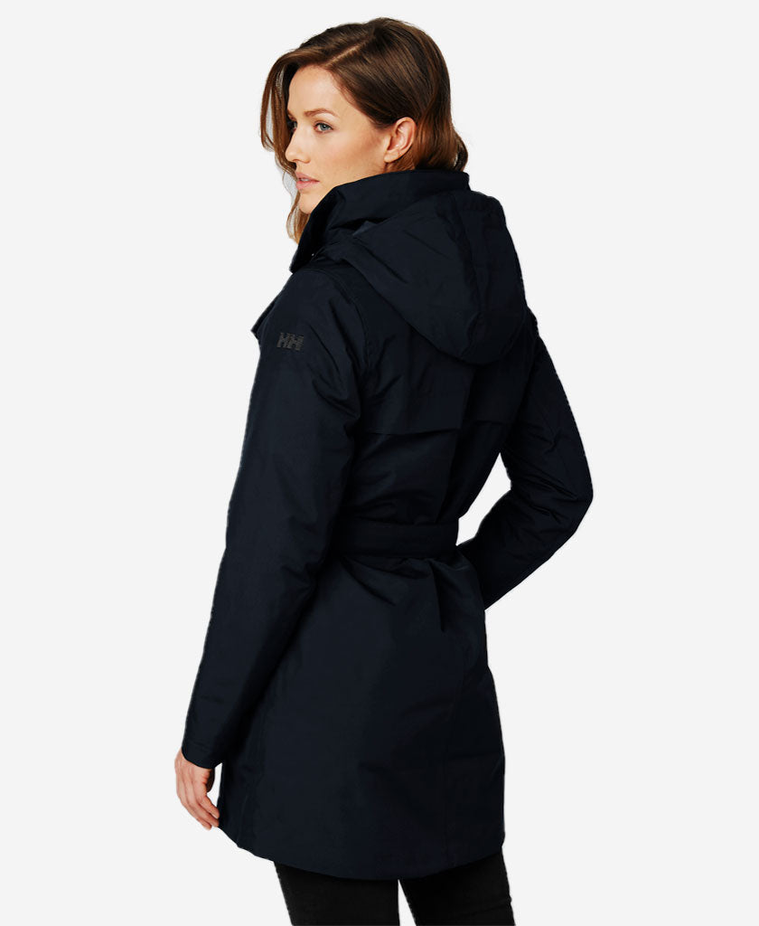 W WELSEY II TRENCH INSULATED, Navy: Embrace the Elements with Helly ...