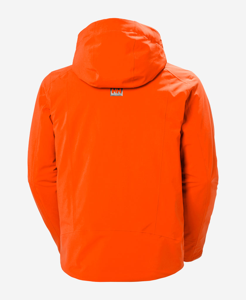 Bright orange ski discount jacket