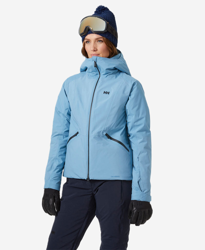 W MOTIONISTA INFINITY JACKET, Blue Fog